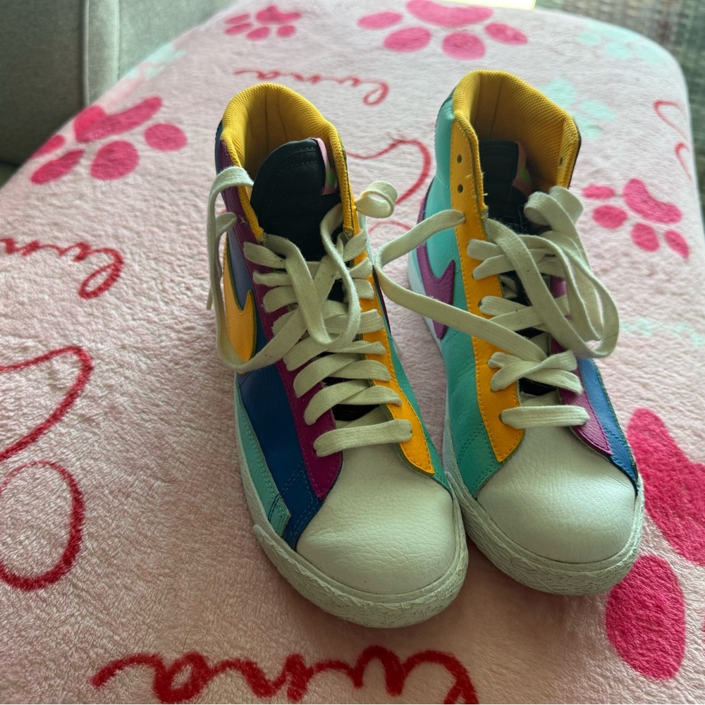 Nike Blazer Mid (GS) ‘Aurora Purple Orange’ CZ9441-400 Size 5.5Y